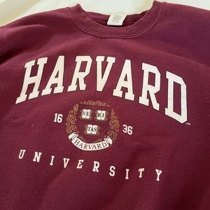 Vintage Harvard Crewneck Sweatshirt